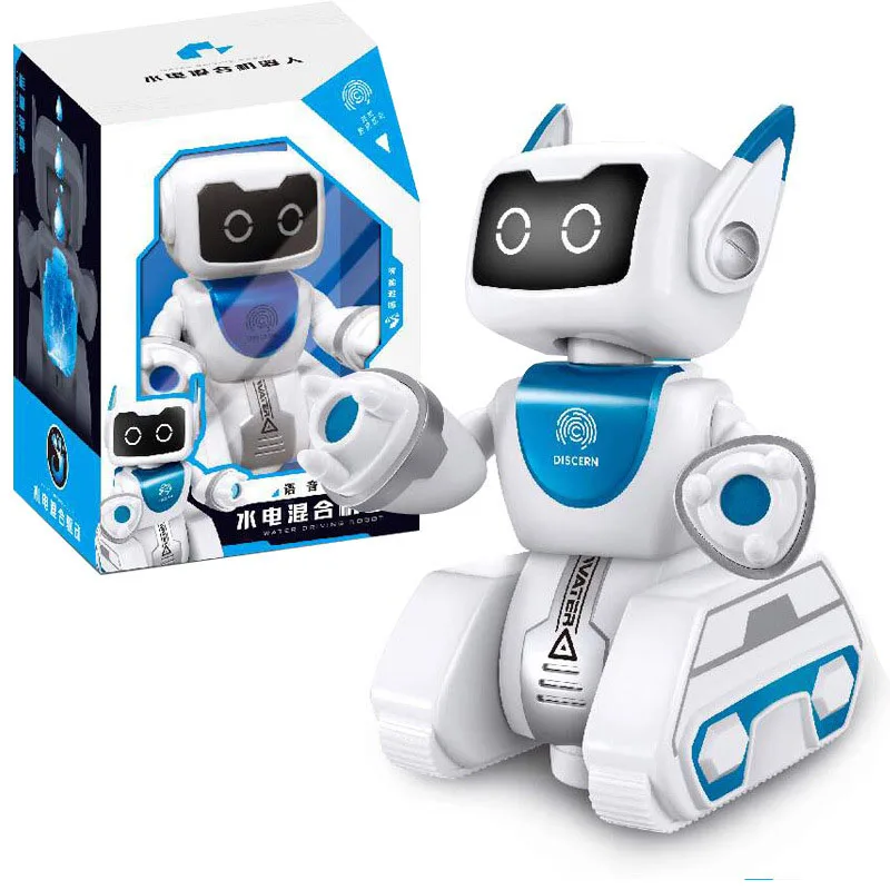 Радиоуправляемый робот K11 K-11 интеллектуальный контроль жестов вода умные роботы набор игрушек экшн-фигурка программируемые игрушки - Цвет: White Retail Box