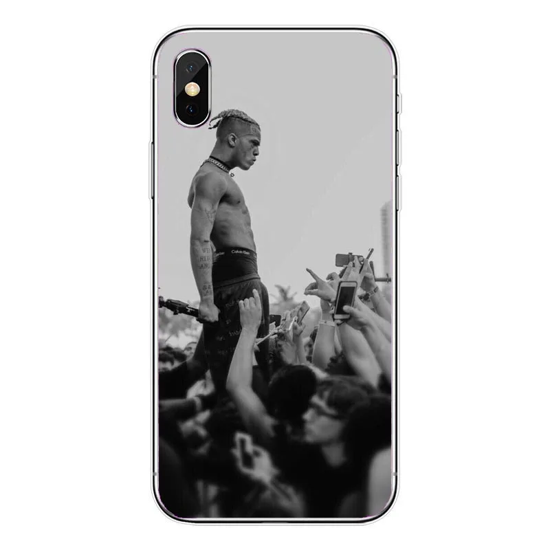 Чехол для телефона Supre x XXXTentacion прозрачный корпус чехлы телефонов iPhone X 5 6 6S Plus 7 7Plus