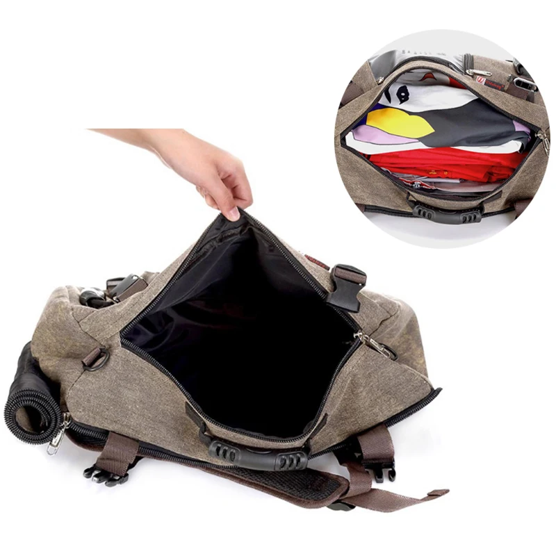 Hot Outdoor Sports Travel Large Capacity Backpack Male Luggage Shoulder Bag Computer Backpacking Men Functional Versatile Bags