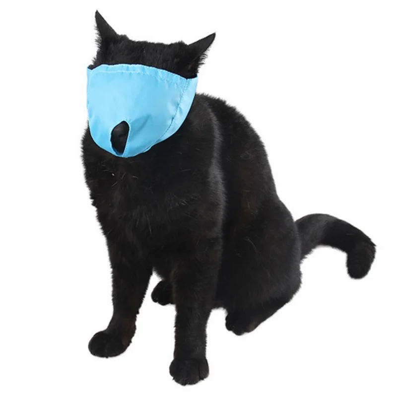 Cat Accessories Cat Care Cover Mask Cat Protection Cover Mask Scissors