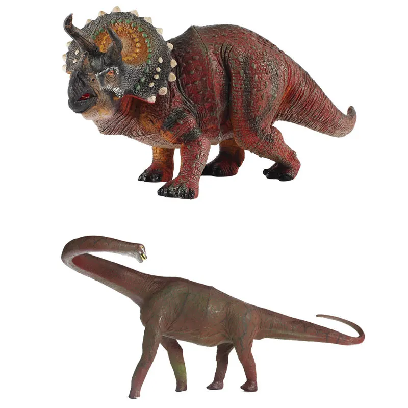 

large world solid simulation dinosaur model toys tyrannosaurus Triceratops Allosaurus Brachiosaurus Spinosaurus