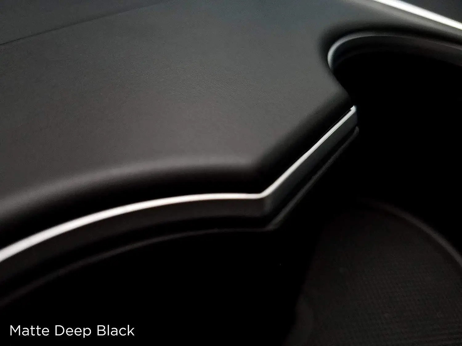 Авто матовая отделка автомобиля Черный центр консоли обёрточная машина комплект Профессиональный для Tesla модель 3