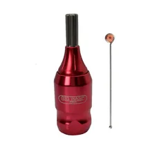 25 мм Регулируемый Картридж тату игла ручка трубка BIGWASP Фабрика поставка-красный TCG11