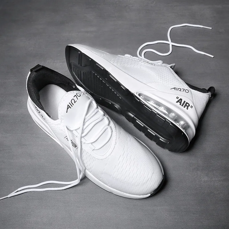 

Hot Sale Summer Elastic Air Cushion Women Sports Shoes Running Trainers gym Breathable White Women Air Trainers Unisex Sneakers