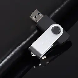 Поворотный usb-накопитель Flash Drive металл cle USB флеш-накопитель памяти 64 Гб Флеш накопитель 4 gb 8 GB 16 GB 32 GB USB 2,0 флешки и диск для подарка