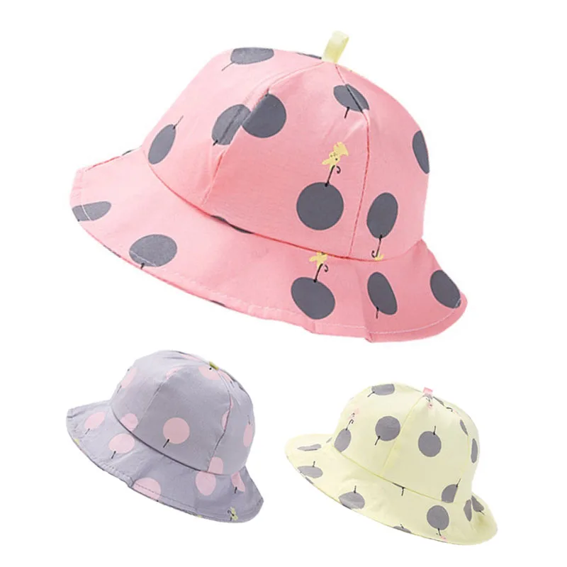 

2019 Cute Summer Newborn Hat Baby Girls Bucket Cap Beach Visor Sun Hat Baby Toddler Hats For Kids Infant Girls Caps