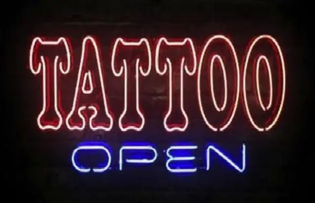 business custom neon sign board for tattoo open parlor business custom neon sign board for tattoo open parlor