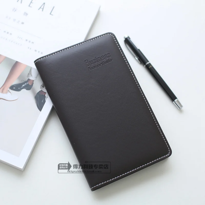 Stationery Name Card Holder for 180 Cards Holder deli 5792 Portable and