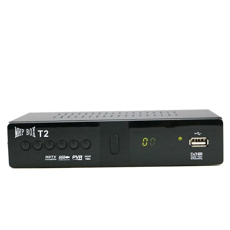 Хорошее качество мини DVB-T2 ТВ приемник H.264 1080P HD MNP Box Ali 3821/Novatek 78306 MPEG-4 светодиодный дисплей