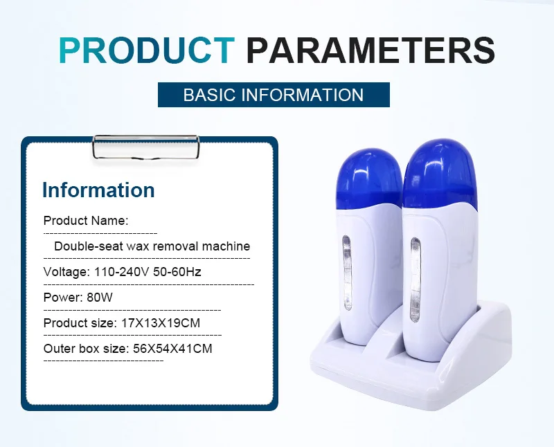 Два сиденья воск машина нагреватель Спа Ручной Эпилятор ног парафин воск перезаряжаемая Машина Для Депиляции Тела Волос