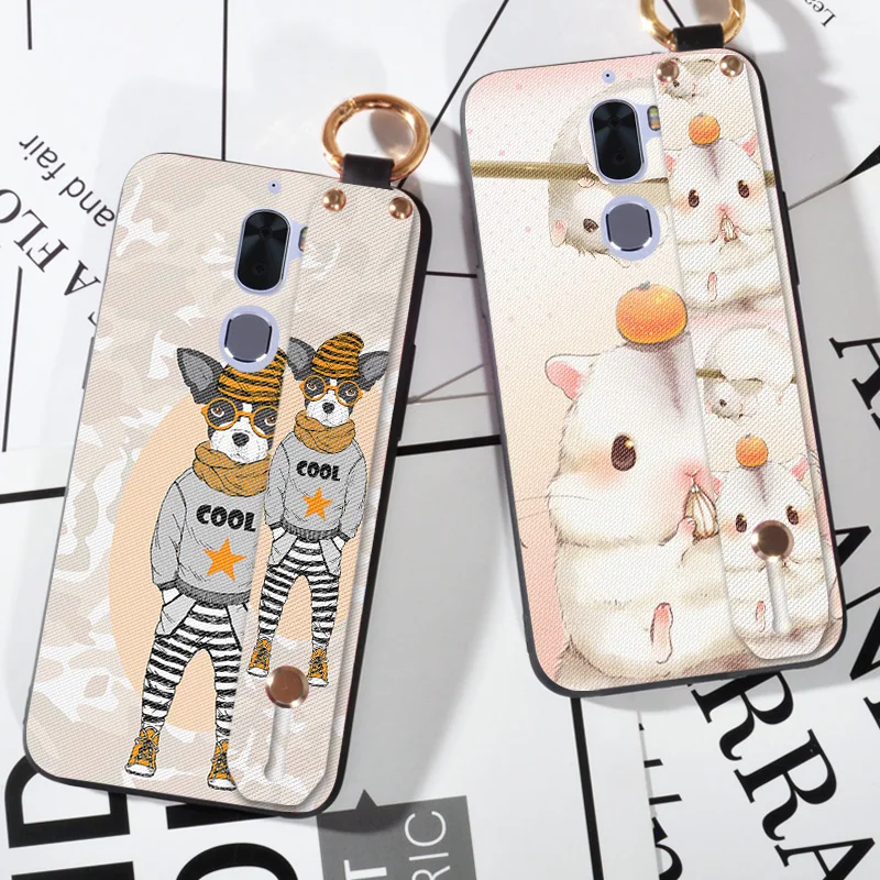 

Hand Strap Case For Coolpad LeEco Cool 1 Cool1 3D Frosted Cute Dog Back Cover For LeEco Le Pro 3 Ai Edition X650 Fashion case