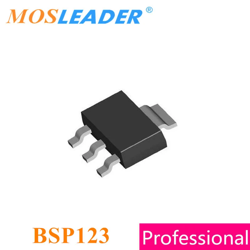 Mosleader BSP123 SOT223 100 шт. 1000 N-Channel V 0.37A Сделано в Китае высокое качество mosfet | Электроника