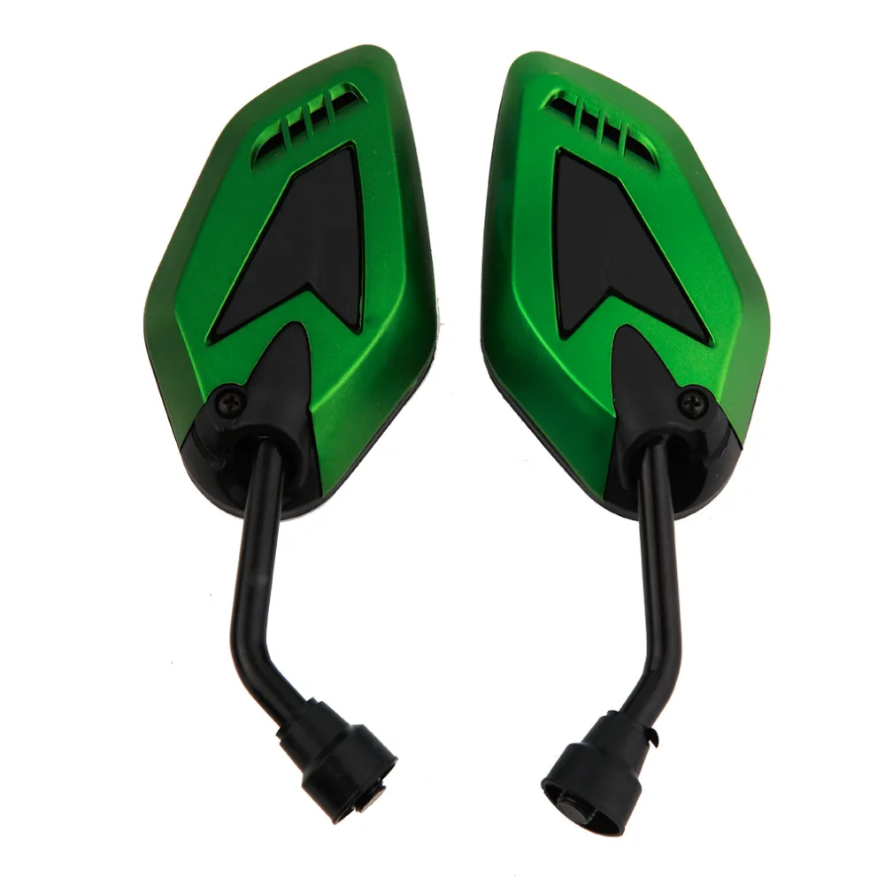 Hot Sale 1 Pair 4 color optional 180 degree Adjustable ABS plastic metal Motorcycle Rearview Mirror