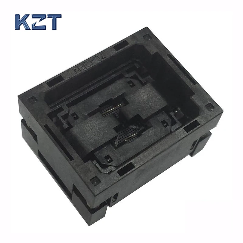 QFN56 MLF56 WLCSP56 переходник с гнездом шаг 0 4 мм размер корпуса IC 7x7 NP506 056 027 C G|burn| |