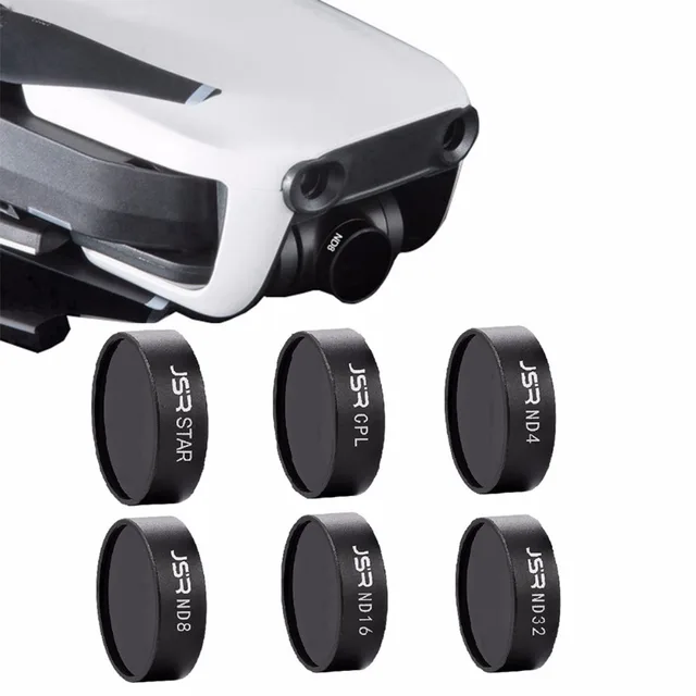 $39.99  6 IN 1 Mavic Air lens Filter CPL ND4 ND8 ND16 ND32 Star 6X Neutral Density Filter For DJI Mavic Air