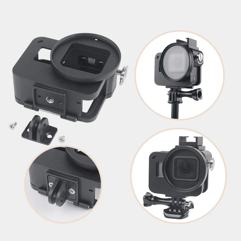 Алюминиевый Чехол Hero 5 6 7 корпус из сплава защитный чехол металлическая рамка УФ