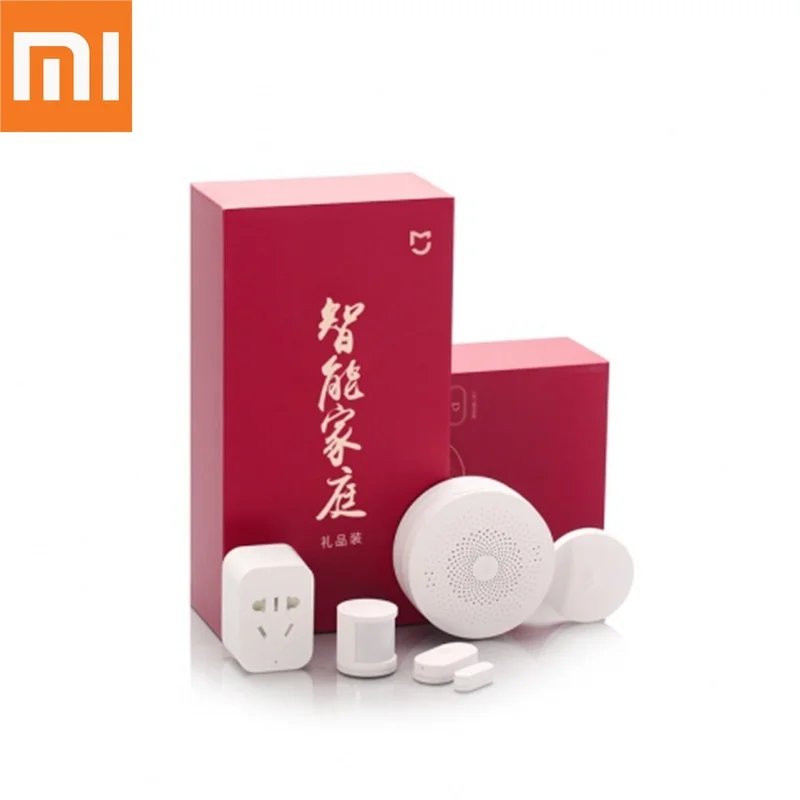  Original Xiaomi 5 in 1 Smart Home Kit Gateway Door Window Sensor Human Body Sensor Wireless Switch 
