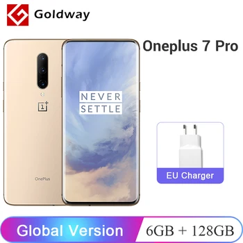 

Global Version Oneplus 7 Pro 6GB RAM 128GB ROM Snapdragon 855 NFC 6.67" AMOLED 30W Fast Charge 48MP Camera 4000mAh SmartPhone