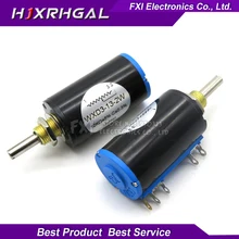 1 шт. WXD3-13-2W 10 к ом WXD3-13 2 Вт потенциометр с проволочной обмоткой поворотный многооборотный горячая Распродажа