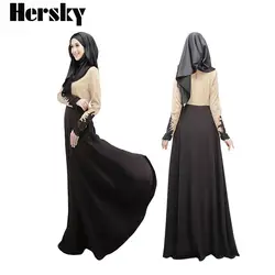 Малайзия мусульманский абайя платье Турецкий женская одежда Исламская Jilbabs и абаи s мусульманская одежда длинные платья Дубай Кафтан плюс
