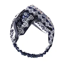 KANCOOCD, модная Женская повязка на голову с закрученным узлом, эластичная повязка на голову для ванной, косметическая тюрбан