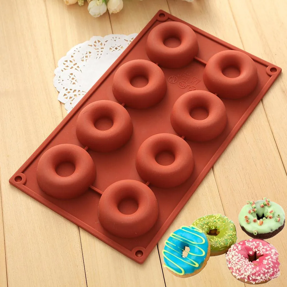DIY Donuts Maker Food Grade Silicone Mold Doughnuts Maker Cutter