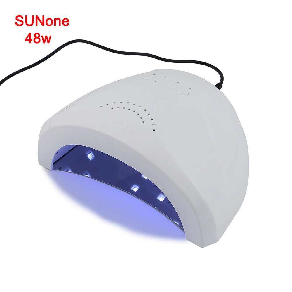 

SUNone 48W UV Lamp Gel Nail Dryer LED White Nails Machine Nail Curing Lamp for Gel Polish Nail Art Tools