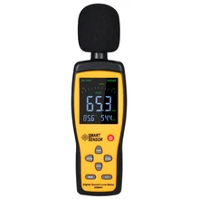 Умный датчик шума измерительный прибор дБ метр 30~ 130 дБ Мини аудио звуковой измеритель уровня децибельный Монитор Термометр