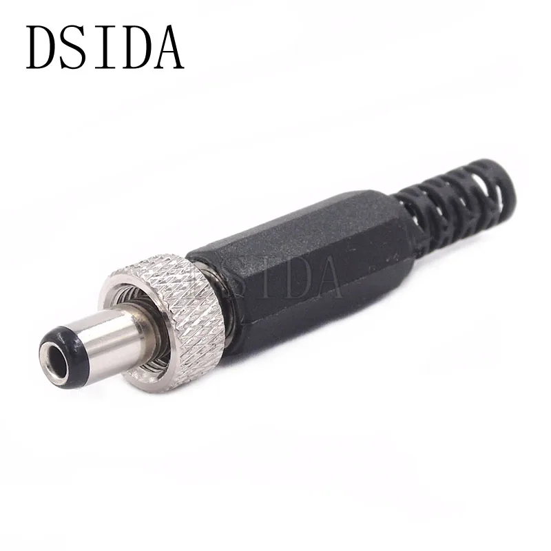 

1PC/Lot DC male / female plug 5.5x2.1mm 5A 30V Lock Power Plug 5.5*2.1mm Jack Adapter Connector Plug