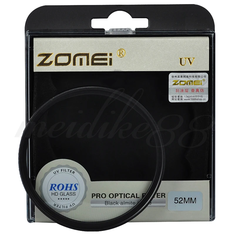 Zomei 52    UV     Canon Nikon   