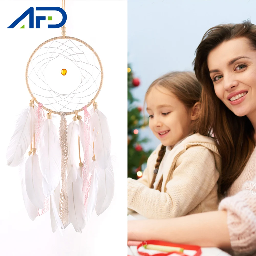 

1 Set DIY Materials Kit for Hanging Dream Catcher Home Decor DIY Dreamcatcher Materials, Gift for Daughter Kids Adults