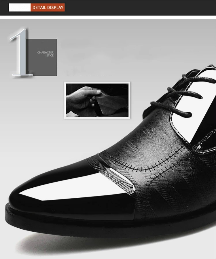 MULUHU/Мужская обувь; сезон весна-осень; Кожаные Туфли-оксфорды в деловом стиле; офисные свадебные туфли на плоской подошве со шнуровкой; большие размеры 38-48