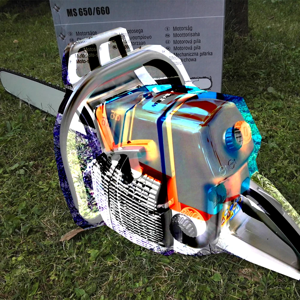 High Quality MS660 Chainsaw With 25inch Alloy Bar And Fast cutting