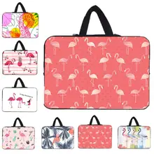 Ins 2019 Flamingo bolsa de ordenador portátil de 15,6 17 “portátil Chromebook caso para Macbook Chuwi Xiaomi LapBook 15,6 14 13,3 tableta 10,1 bolsas