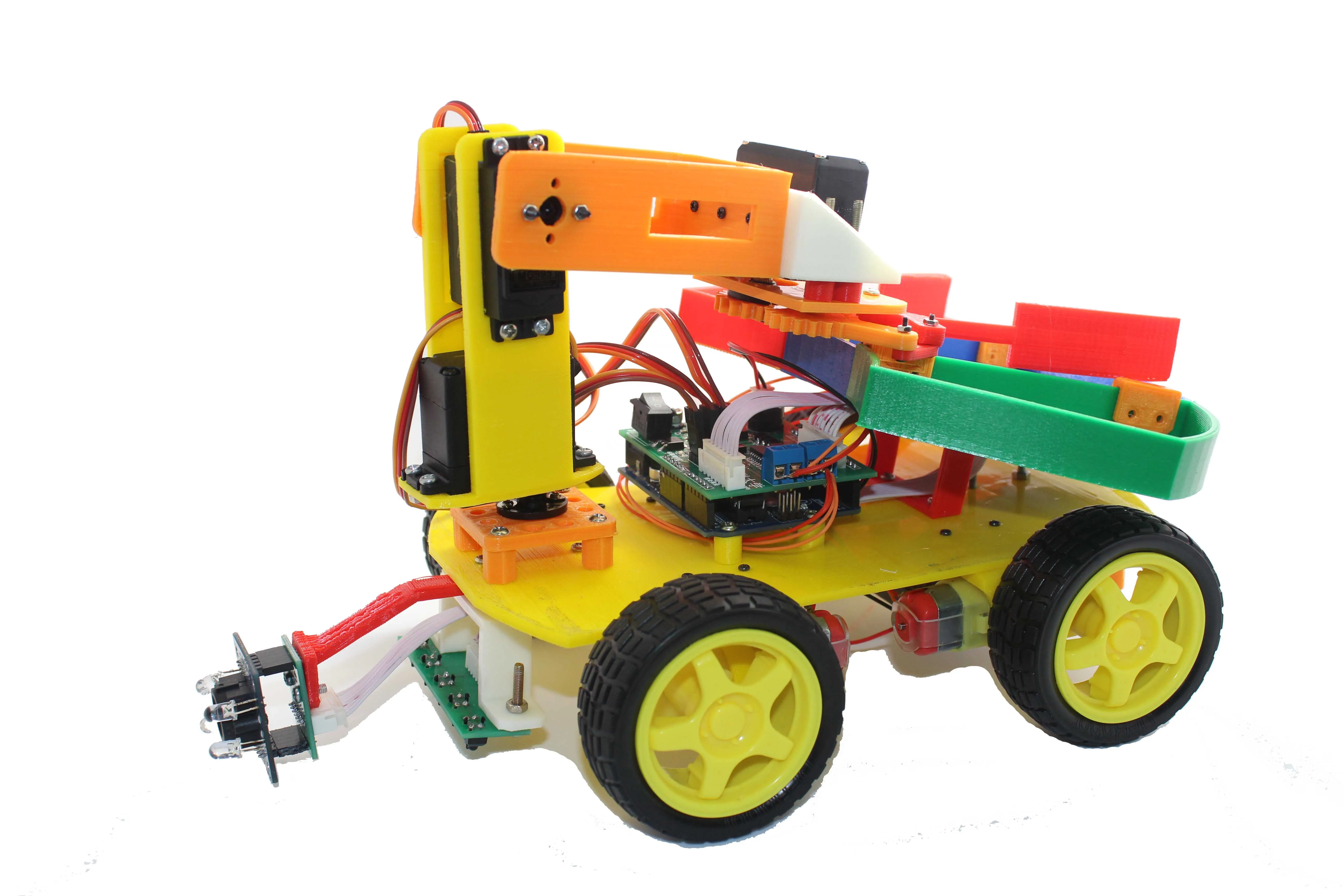 

Smart Garbage Classification Robot Competition Creative Robot Garbage Classification Robot Competition Diy RC Toy