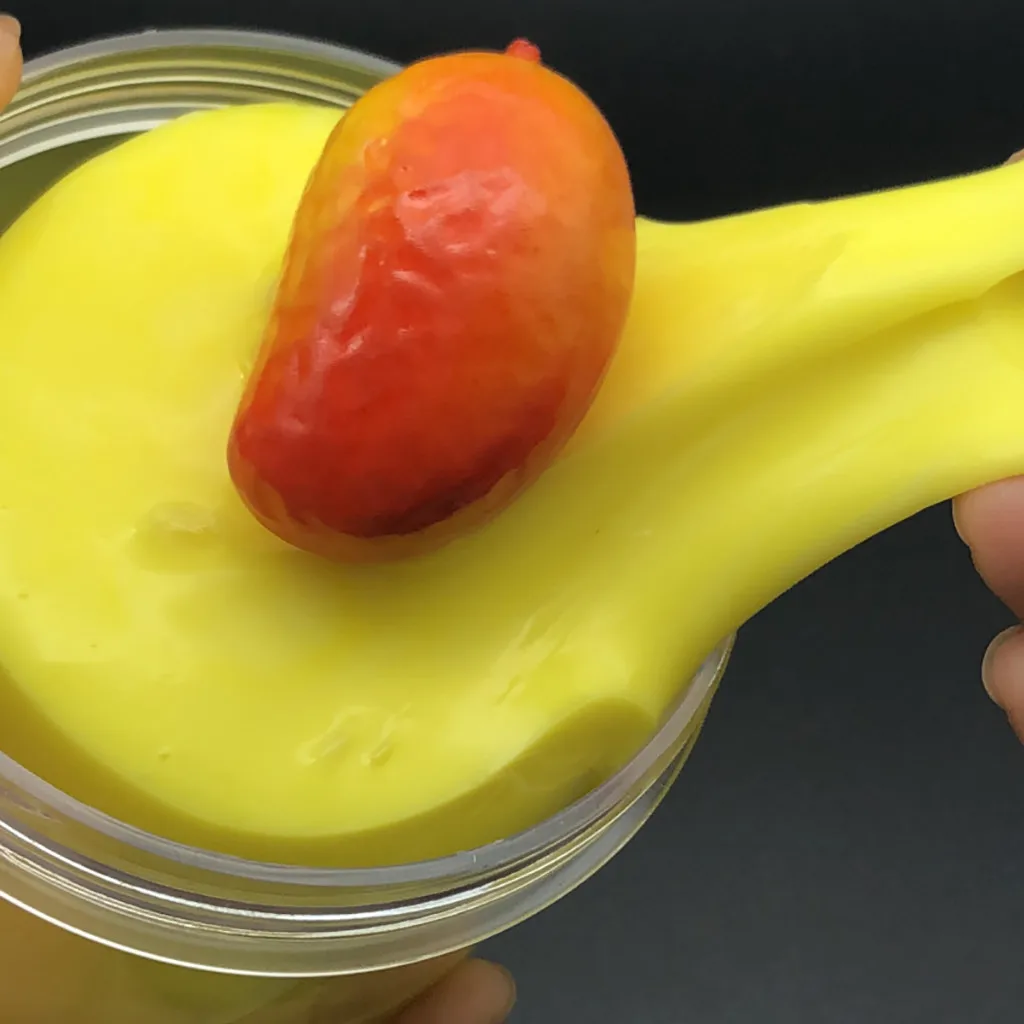 Манго Butter Cloud Puff Slime шпатлевка ароматизированный стресс Детский пластилин Mud Toy 60/200 мл детские игрушки клей для слеймов# E20