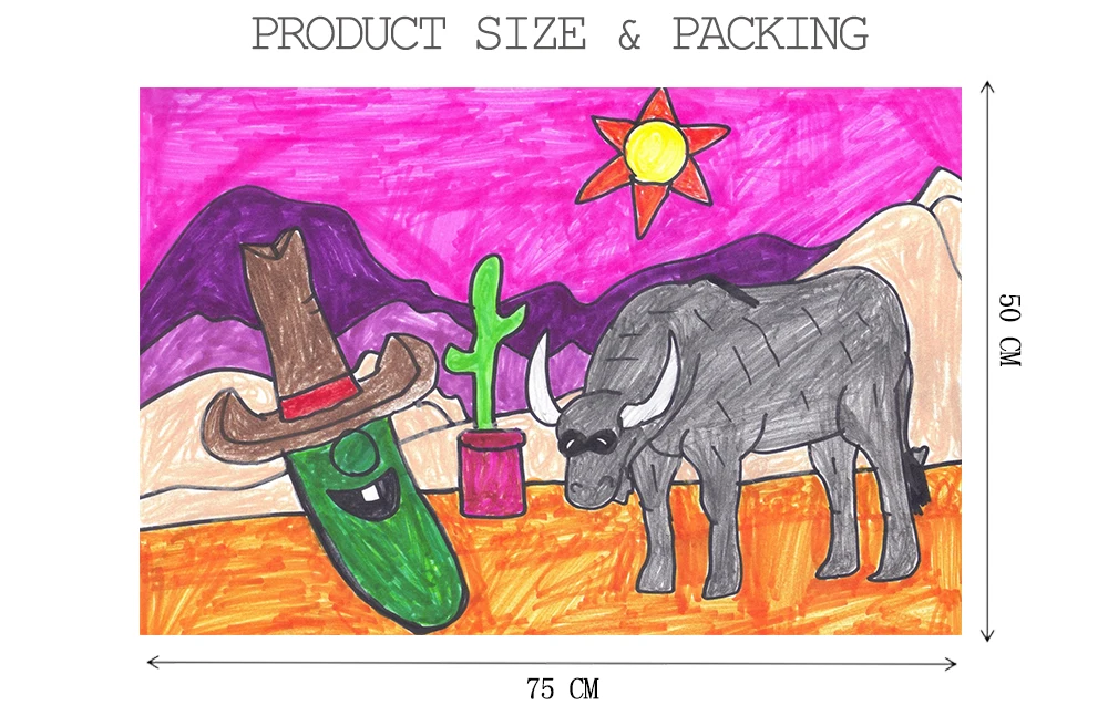 MOMEMO Забавный рисунок головоломки 1000 шт. деревянный игрушечные лошадки книги по искусству пазл для взрослых детей и подростков