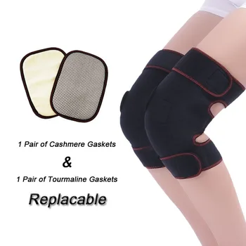 

Top Quality Tourmaline Knee Pads Guard Warm Keeper Cold Protection Knee Pain Relief for Women Men and Old People T0023SHG