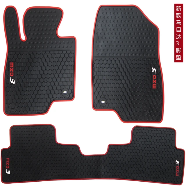 car mats waterproof non slip rubber carpets for Mazda3 Mazda2/6 new and
