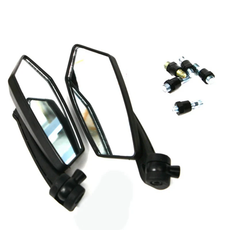Зеркало заднего вида LMoDri универсальное для мотоцикла 8/10 мм|bicycle side mirror|side