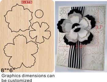 

Decorative flower cutting dies 2019 new die cut & wooden dies Suitable for common die cutting machines on the market
