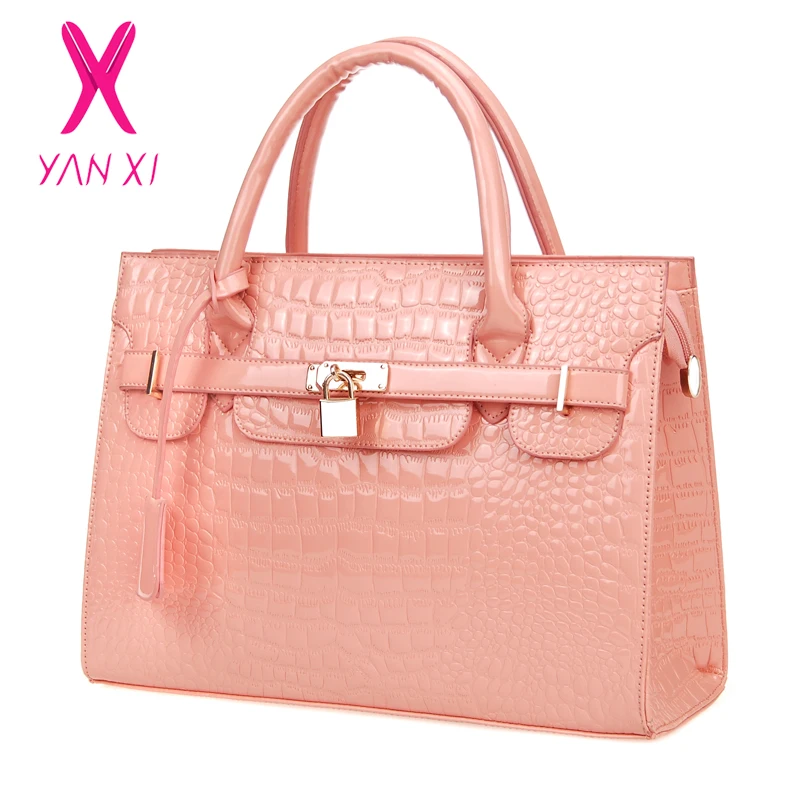 Yanxi бренд Дамские туфли из PU искусственной кожи Сумки известные бренды сумочку