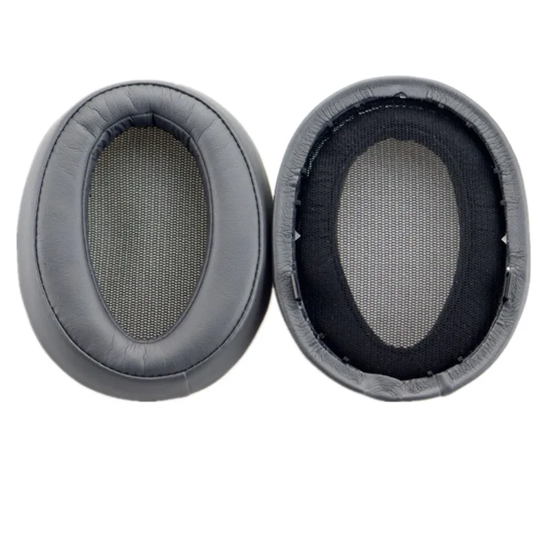 Headphones Ear Pads for Sony MDR 100AAP 100A H600A headphone Repair Part On Ear Replacement Cushions protein Leather May28