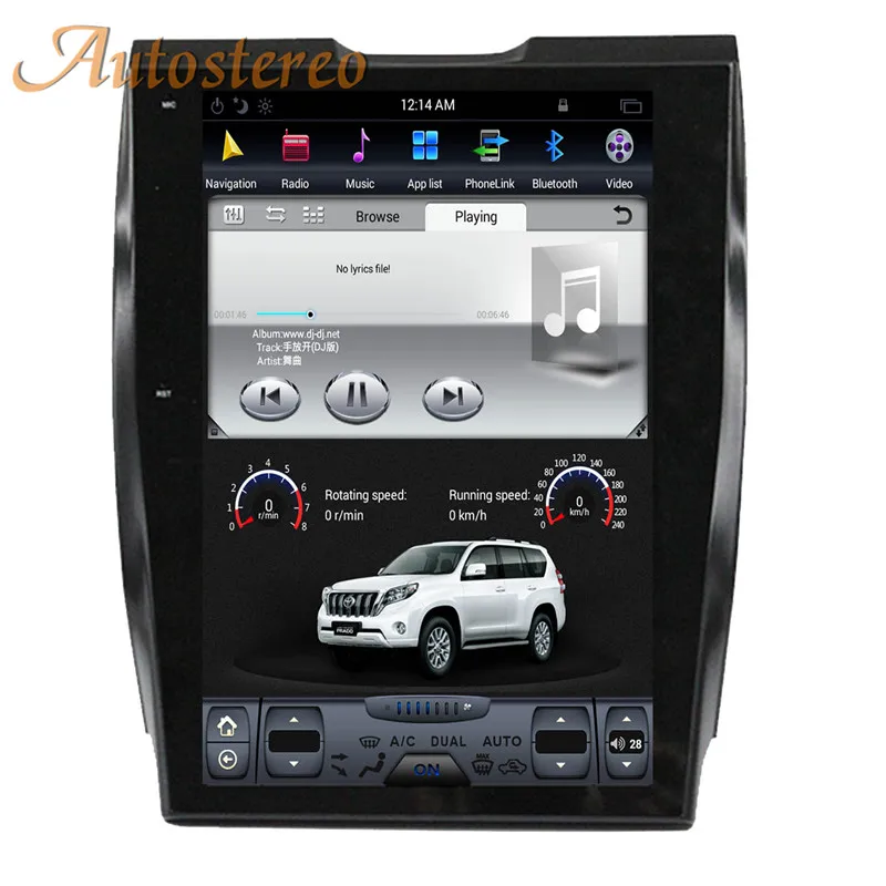 Top Tesla style Android 7 Big Screen Car No DVD Player GPS Navigation For Ford EDGE 2015-2018 Auto head unit multimedia radio stereo 33