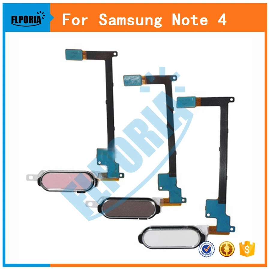 

For Samsung Galaxy Note 4 N910A N910F Fingerprint Sensor Scanner Flex Cable Home Button Return Key