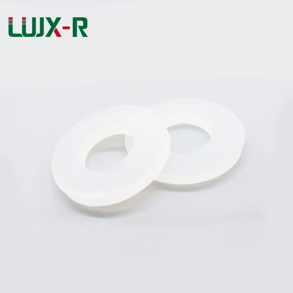 Женская 10 шт. плоская уплотнительная прокладка белая силиконовая кольцевая