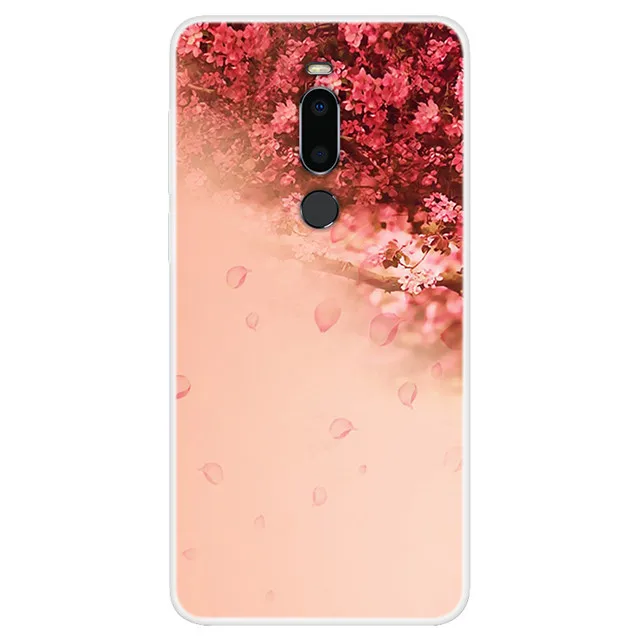 Чехол 5,7 ''для Meizu M8, Мягкий ТПУ силиконовый чехол с цветами на заднюю панель для Meizu M8, чехол M 8 8 M, чехол для MeizuM8, защитный чехол для девочек - Цвет: 42