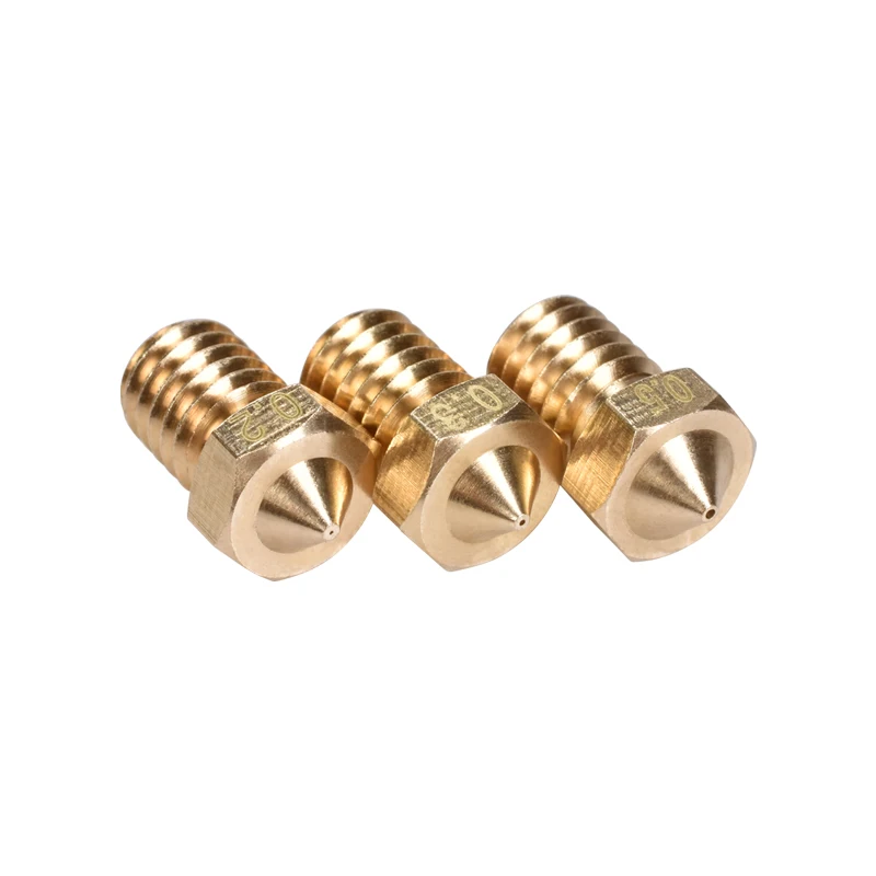 Детали для 3D принтера латунная насадка V5 V6 Hotend J head 1 75 мм 3 экструдер нити 0 2 4 5 6 8