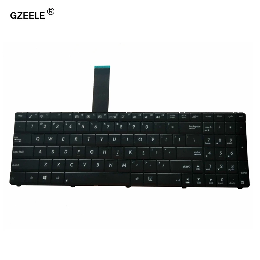  GZEELE New US laptop Keyboard for Asus P55VA PRO55VA English 0KNB0-6270RU00 9Z.N6VSU.30R P55V P55 P