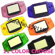 Ограниченная 11 Цвет выберите Для nintendo GameBoyAdvance Замена прозрачный зеленый Корпус чехла для игры Advance Multi-Цвет
